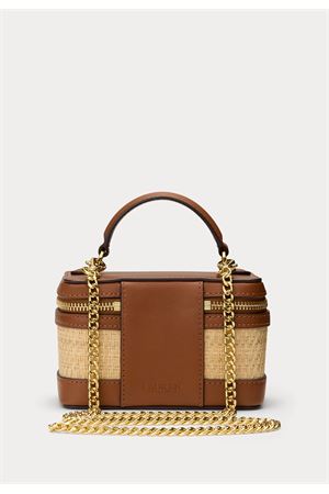 Hallee-Crossbody-Small-Raffia/Ntrl Smth LAUREN RALPH LAUREN | Tracolla | 431P06089001